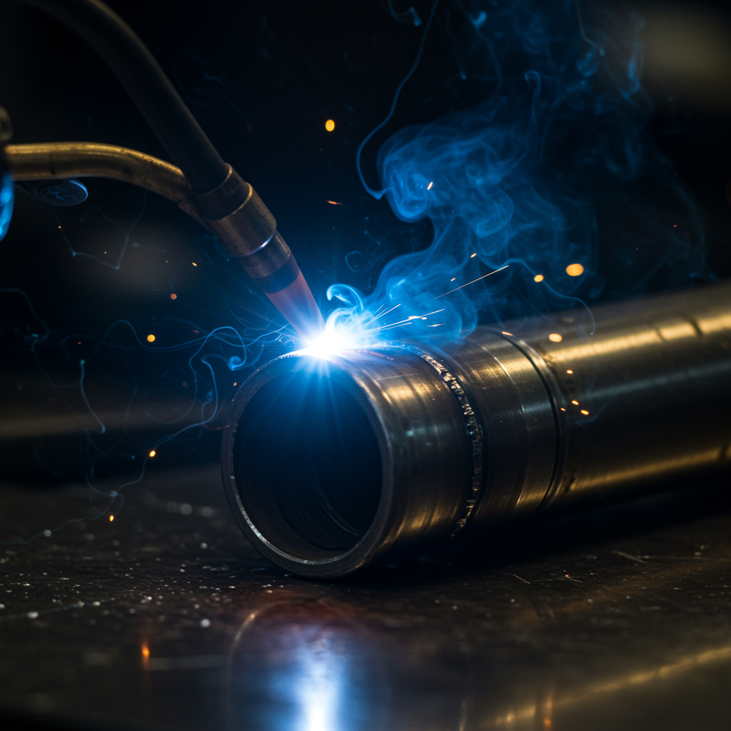 TIG-Schweißen von Stahlrohren